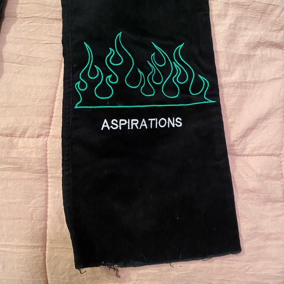 Nafsika skourti SS16 flame jeans in green - Picture 4 of 9